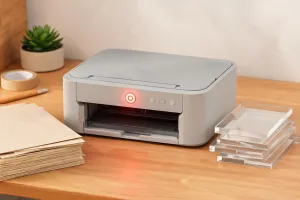 Compact craft laser in home studio