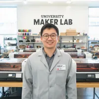 University maker lab coordinator portrait
